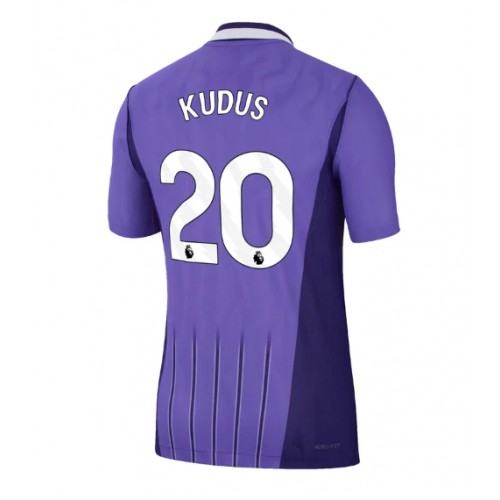 Tottenham Hotspur Mohammed Kudus #20 Tredjetrøje 2026-27 Kortærmet